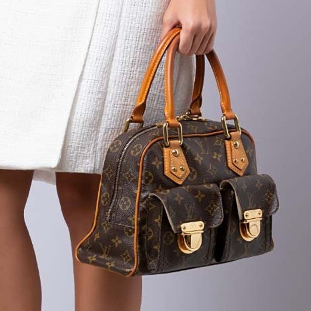 ⭐🔥AUTHENTIC🔥⭐Louis Vuitton Manhattan PM Hand bag